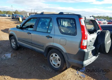 2006 Honda Cr-V Lx from USA, damaged, VIN SHSRD68516U407018